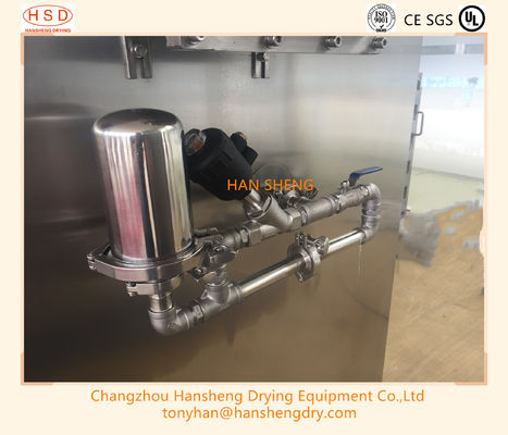 Chemische API Heat Sensitive Vacuum Tray-Droger