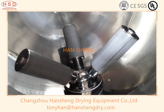 HSD-Geleidingsolie die Vacuüm de Trommeldroger verwarmen van 1500L