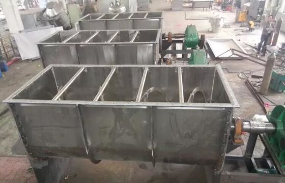 De horizontale Industriële Mixer van /Ribbon van de Poedermixer/de Droge Poeder het Mengen zich Machine maakte in China
