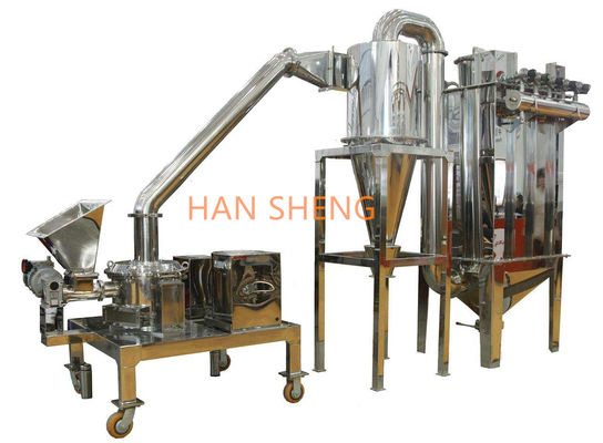 Geen Stofproductie 500kgh Herb Fine Powder Crusher