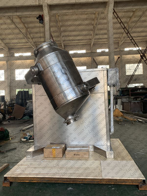 de Driedimensionele Mixer van 400L 4KW voor Kruidenpoeder
