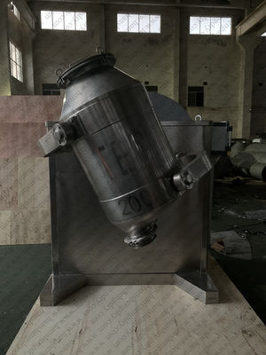 De Driedimensionele Mixer van 15RPM 200L voor Droge Jelly Powder