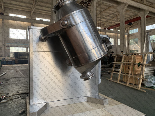 De Driedimensionele Mixer van het gezondheidszorgpoeder 600L 13RPM