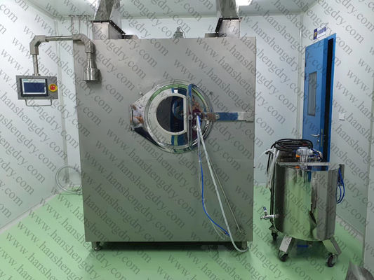 GMP Standaard2.2kw 15RPM de Deklaagmachine van de Tabletfilm