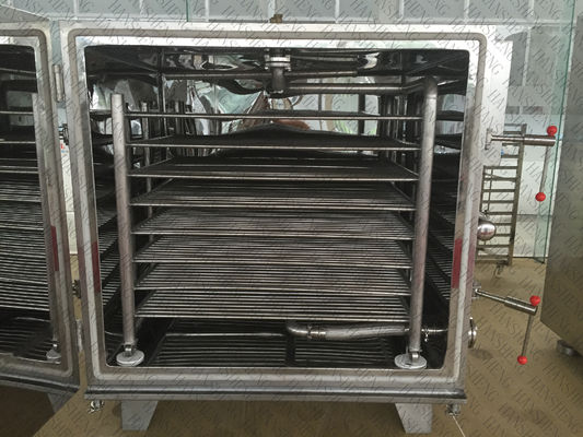 SS304 SS316 Statisch Vacuümtray dryer for food industry