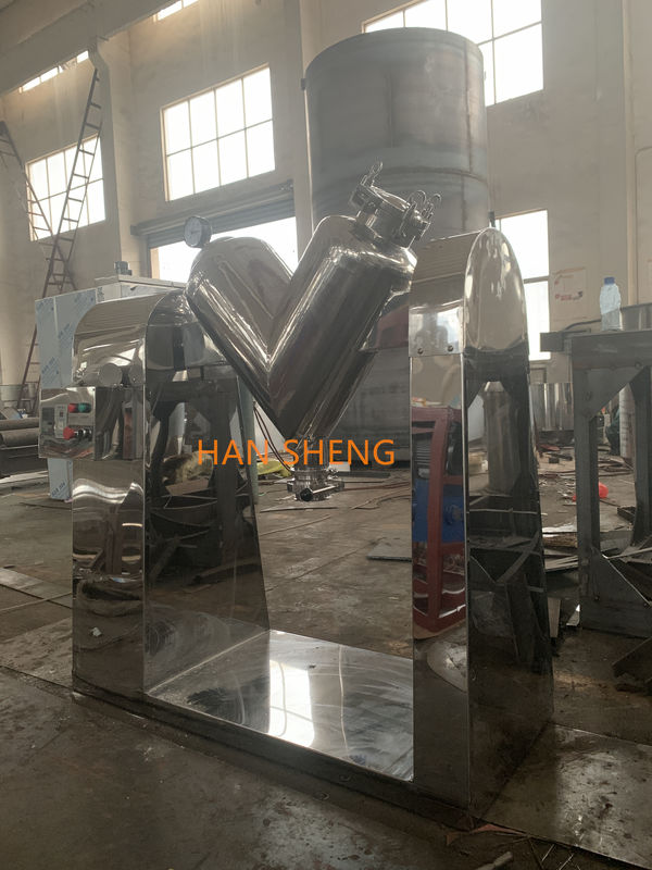 Kleine V-Type Roterende Mixers met Vacuumize in Farmaceutische Chemische Voedselindustrie van de Leveranciers van China voor RD