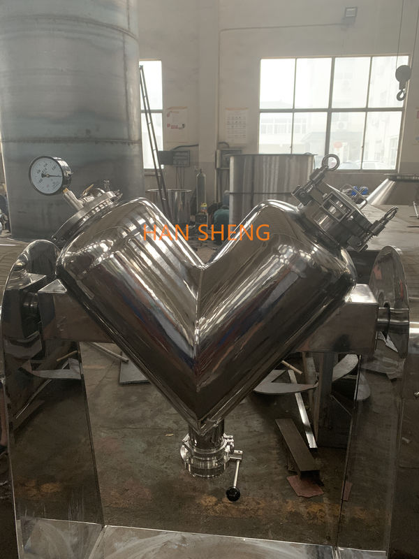 klein laboratorium V Type Roterende Mixers met Vacuumize in Farmaceutisch Chemisch Voedsel van de Leveranciers van China voor RD