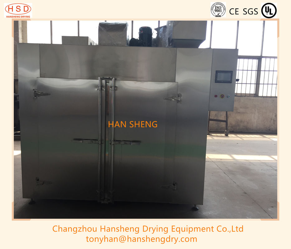 GMP van het de Korrelkabinet van het Roestvrij staal de Farmaceutische Natte Poeder Hete Lucht die Tray Drying Oven From China-Leveranciers doorgeeft